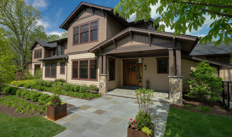 Pickell architecture, craftsman house, Princeton, New Jersey